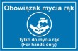 Znak BG006 - Obowiązek mycia rąk