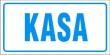Tabliczka informacyjna AT015 - "Kasa"