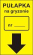 Znak BG008 - Miejsce rozmieszczenia pułapki na gryzonie