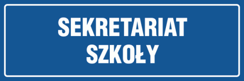 SEKRETARIAT SZKOŁY - Tabliczka na drzwi.gif
