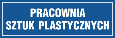 PRACOWNIA SZTUK PLASTYCZNYCH - Tabliczka na drzwi.gif