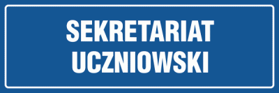 SEKRETARIAT UCZNIOWSKI - Tabliczka na drzwi.gif
