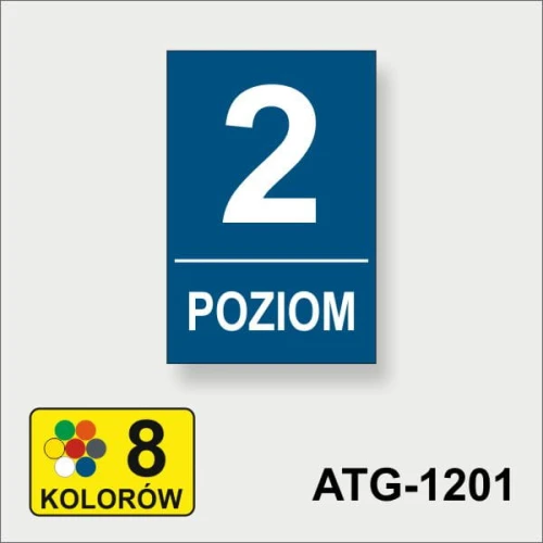 ATG - 1201 poziom drugi tabliczka do oznakowania pięter.jpg
