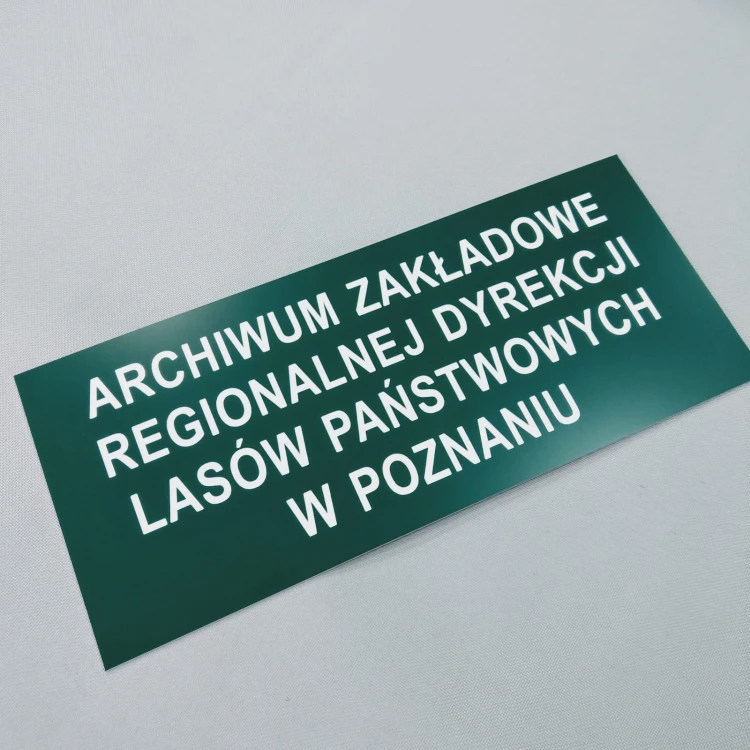 Tabliczka grawerowana do 80 znaków