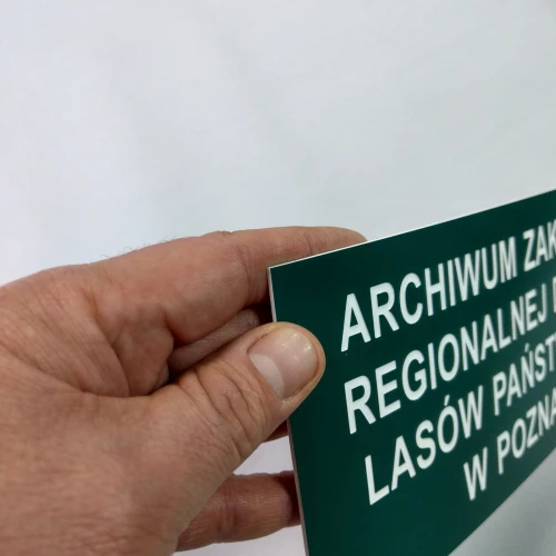 Tabliczka grawerowana do 80 znaków