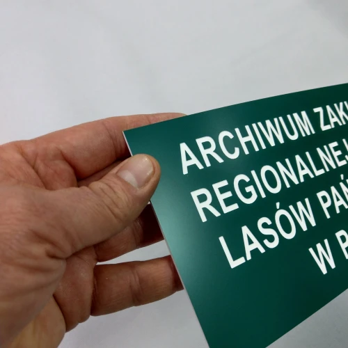 Tabliczka grawerowana do 80 znaków