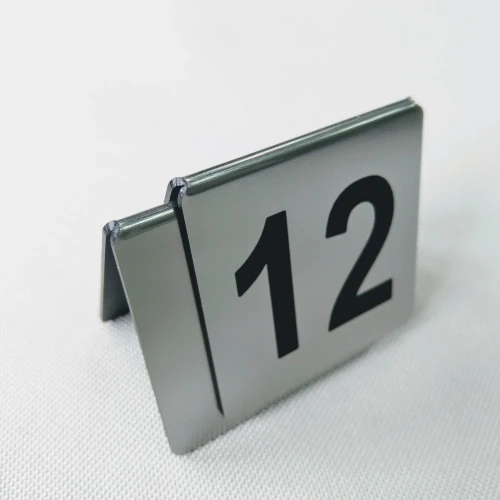 Numer na stolik - grawerowany