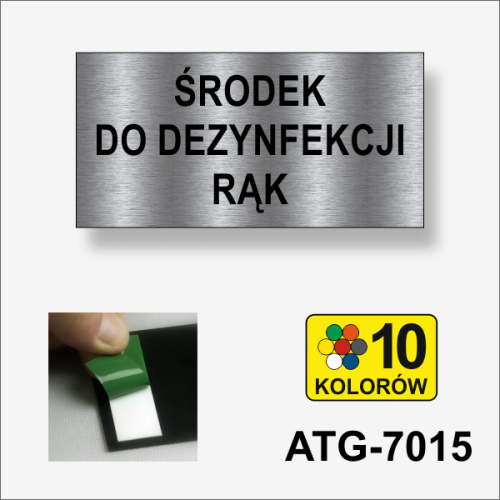 Środek do dezynfekcji rąk.