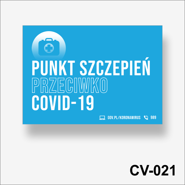 Punkt szczepień przeciwko COVID-19 tabliczka.png