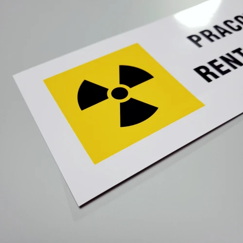 Pracownia rentgenowska znak - kolory