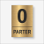 Numer piętra Parter tabliczka kolor złoty szczotkowany.png