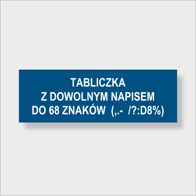 Tabliczka informacyjna grawerowana wielkość 300 x100 mm - Dowolny napis na zamówienie.png