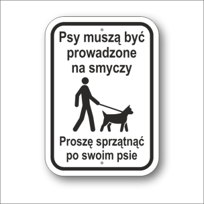 Psy muszą być prowadzone na smyczy.png
