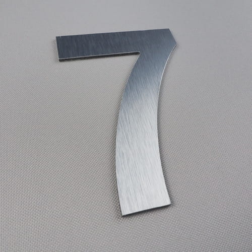 Cyfra 7 z kompozytu aluminiowego