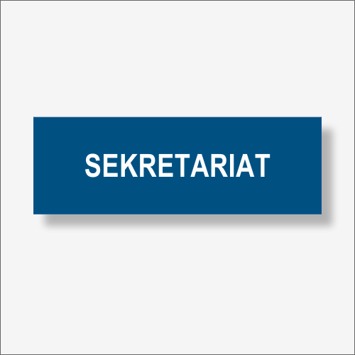 SEKRETARIAT - Tabliczka na drzwi