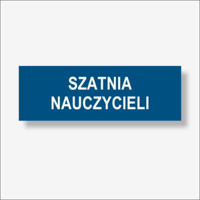 SZATNIA NAUCZYCIELI - Tabliczka na drzwi.png
