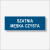 SZATNIA MĘSKA CZYSTA - Tabliczka na drzwi