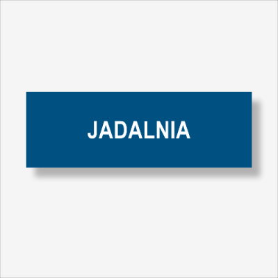 JADALNIA - Tabliczka na drzwi