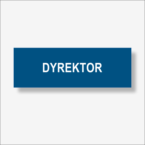 DYREKTOR - Tabliczka na drzwi