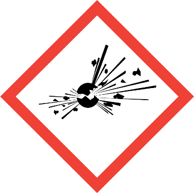GHS 01 Materiały wybuchowe