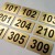 Tabliczki z numerami na drzwi  100x60 mm