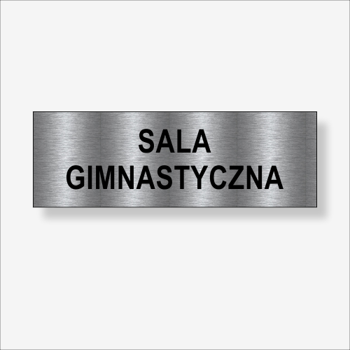 Sala gimnastyczna tabliczka informacyjna 210 x 70 mm.png
