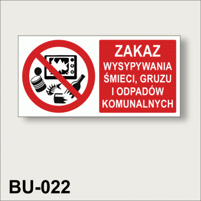 Zakaz-wysypywani-śmieci-gruzu-odpadów-komunalnych-tablica-pozioma-piktogram-napisy