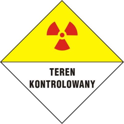 Znak AL003 - "Teren kontrolowany"