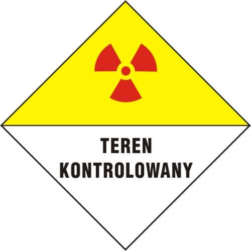 Znak AL003 - "Teren kontrolowany"