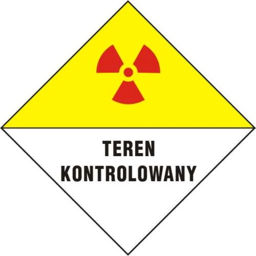 Znak AL003 - "Teren kontrolowany"