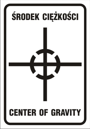 Środek ciężkości ładunku.