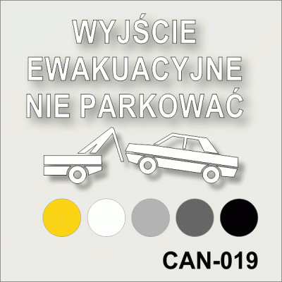 Wyjście-ewakuacyjne-nie-parkować-napis-samoprzylepny.gif