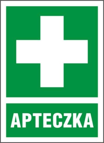 Znak AJ008 - "Apteczka"