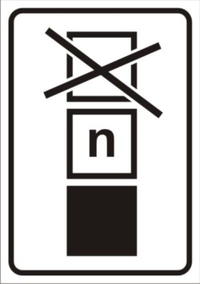 Dopuszczalna liczba warstw piętrzenie.  Zamawiając podaj liczbę graniczną "n"