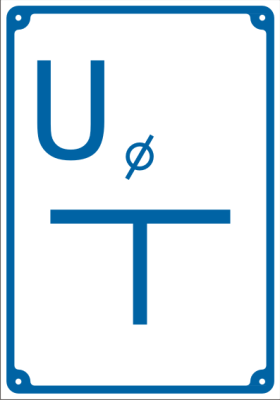 Tablica orientacyjna przyłączenia uziomu - BE019