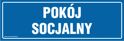 Tabliczka informacyjna AT603 - Pokój socjalny