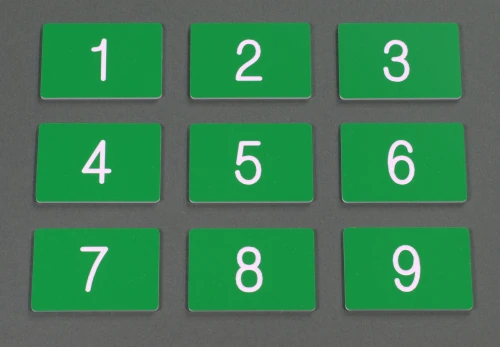 Numer grawerowany - laminat ABS 1,6 mm