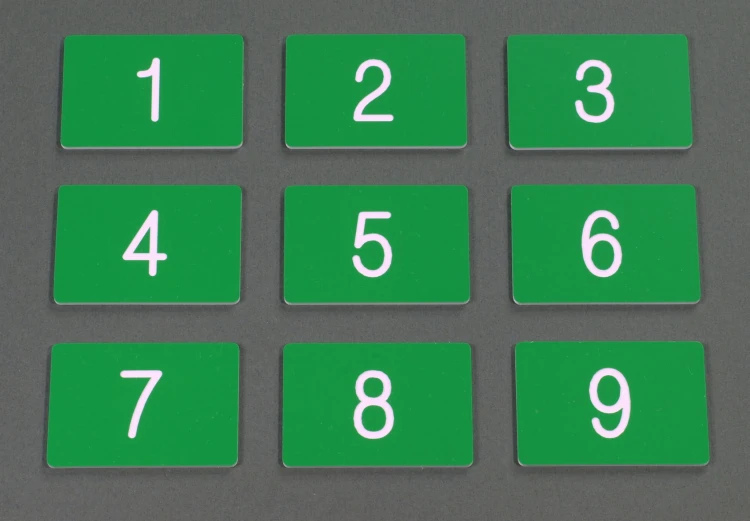 Numer grawerowany - laminat ABS 1,6 mm