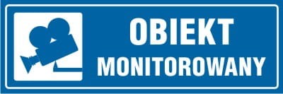 Tablica AW023 - "Obiekt monitorowany"