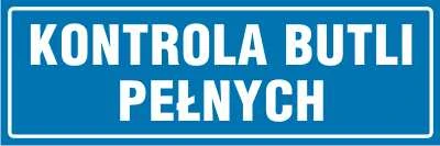 Kontrola butli pełnych