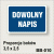 BB-0 Tablica z dowolnym napisem niebeski drogowy z białym.gif