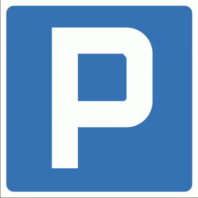 Znak BH011 - Znak drogowy  D-18 Parking